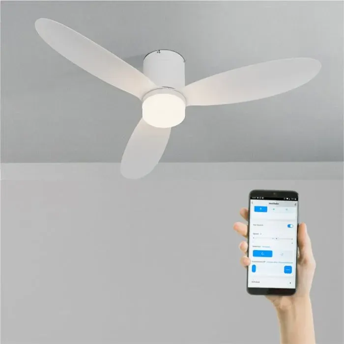 Ventilateur de plafond - Create - WIND LITE - Silencieux - LED - WiFi