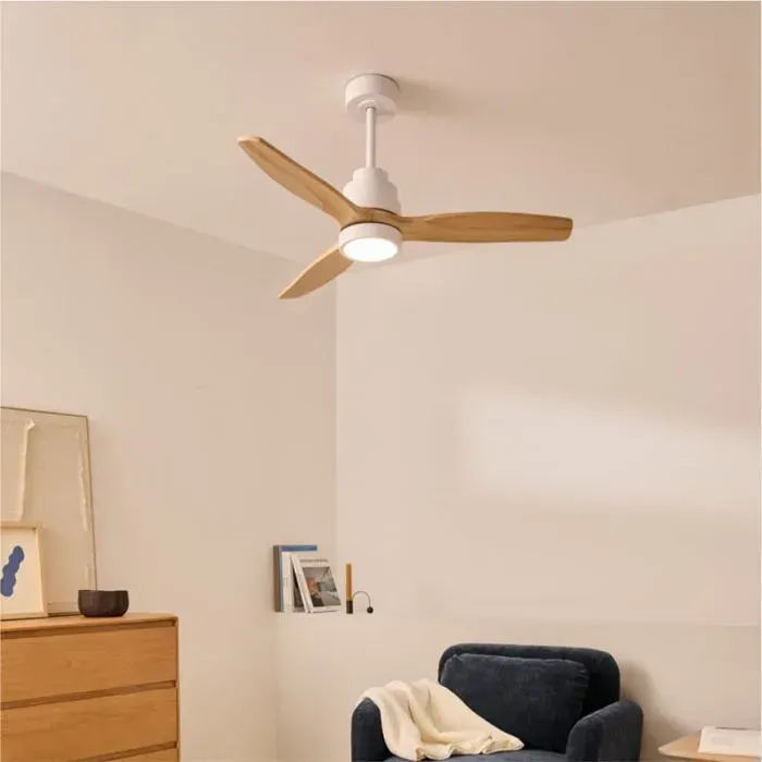 Ventilateur de plafond - Create - WIND STYLANCE - Silencieux - Bois - 6 vitesses