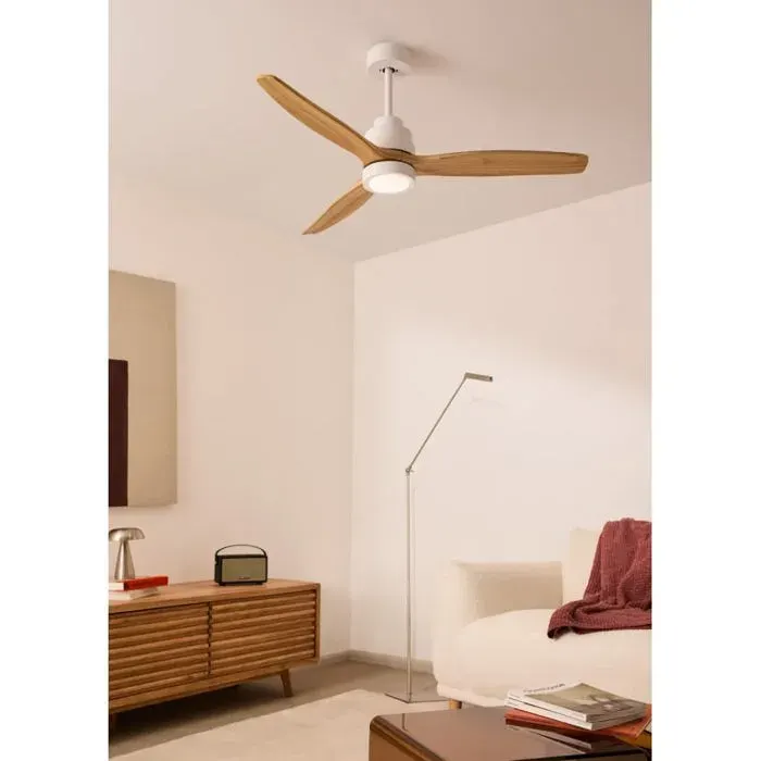 Ventilateur de plafond - Create - WIND STYLANCE - Silencieux - Bois - Télécommande