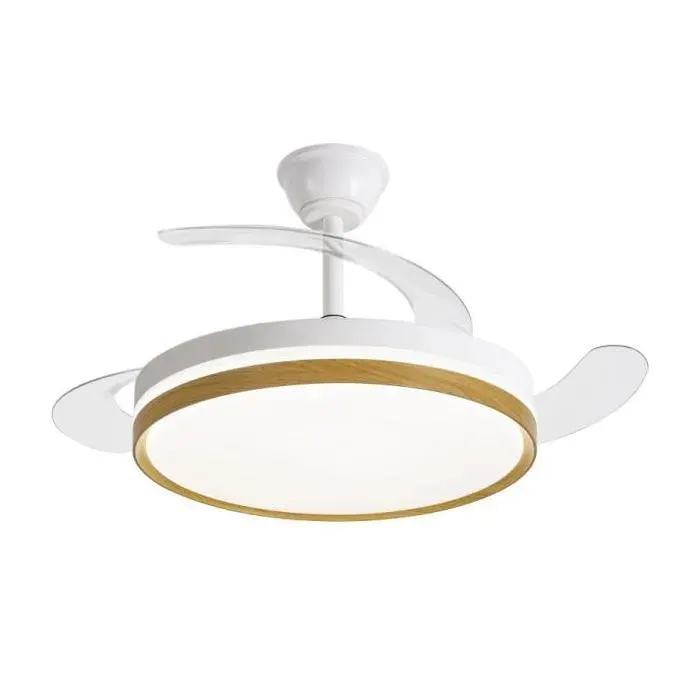 Ventilateur de plafond Daewoo à pales rétractables DW5010 - 30 W - 3 pales - 6 vitesses