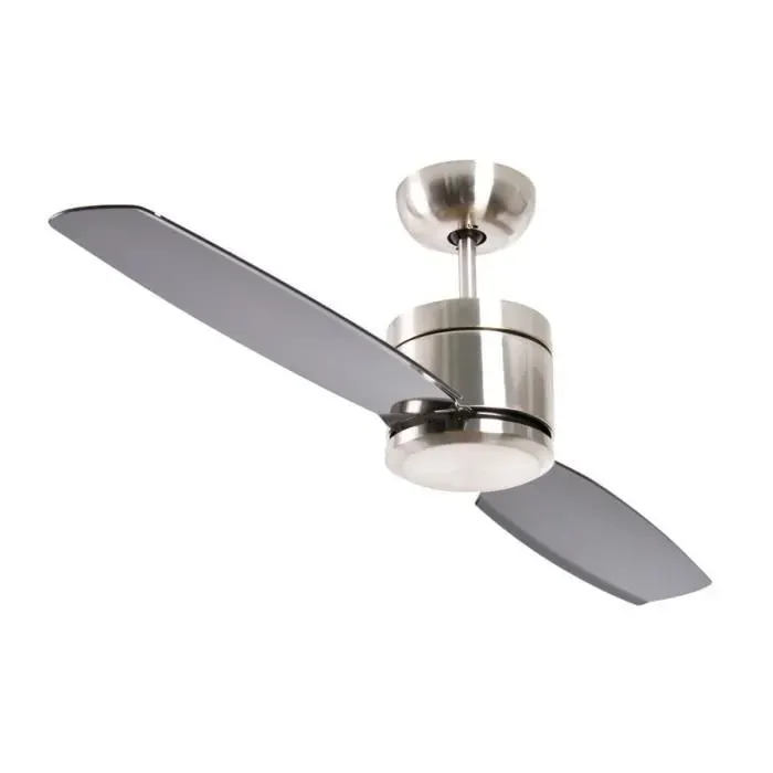 Ventilateur de plafond DC - Pepéo - Turno - Pales Abs noires - Diamètre 132 cm - 6 vitesses