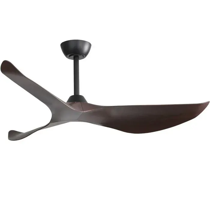 Ventilateur de plafond dintérieur 132 cm sans éclairage 6 vitesses 3 pales en ABSmoteur à courant continu réversible pour maison