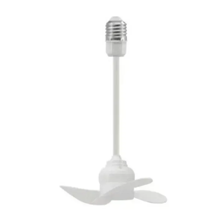 Ventilateur de plafond dintérieur avec base à vis E27taille compacte de 14CM offrant un mouvement dair silencieux et efficace-B