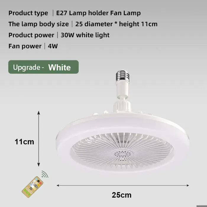 Ventilateur De Plafond électrique Ventilateurs De Plafond Avec Lumières Et Télécommande Ventilateur Plafond Silencieu a3