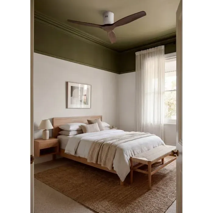 Ventilateur de plafond en bois - CREATE - Silencieux 40W - Éclairage LED 18W - 3 températures de couleur