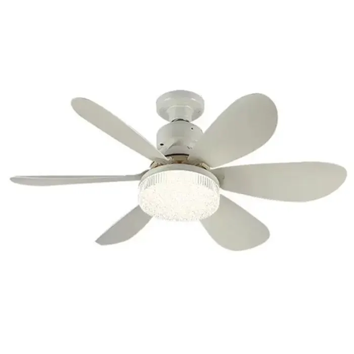 Ventilateur de Plafond Extérieur Étanche Fanbulous de 52 cm (20.47 Pouces) avec Lumières Télécommande et Moteur CC à 6 Vitesses B