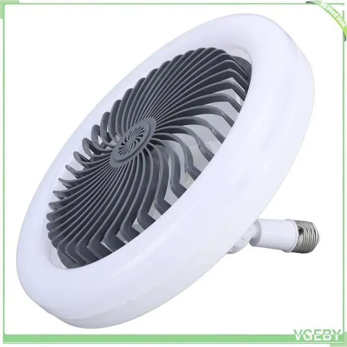 Ventilateur de plafond - FAFEICY - Noir - 30W - Télécommande - 3 vitesses