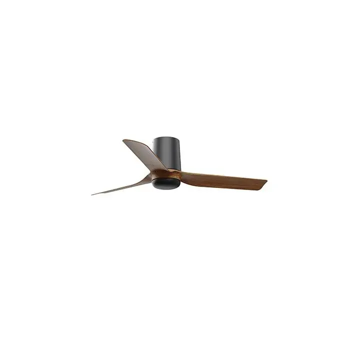Ventilateur de plafond - FARO BARCELONA - MINI PUNT TUB S - Noir - Moteur DC - Télécommande réversible — coloris Noire