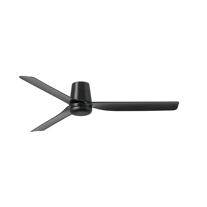 Ventilateur de plafond - FARO BARCELONA - PUNT TUB - Noir mat - Moteur DC basse consommation - 6 vitesses
