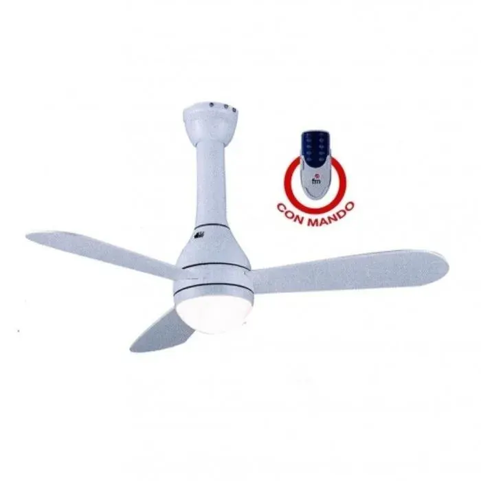Ventilateur de plafond fm vt-105 soft/ 50w/ 3 pales 105cm/ 3 vitesses