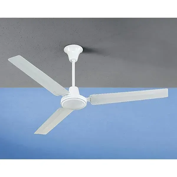 Ventilateur de plafond - Ø hélice 1220 mm coloris blanc - ventilateur ventilateur de bureau ventilateur de plafond ventilateurs