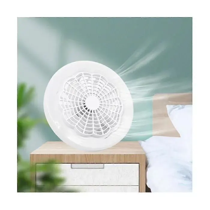 Ventilateur de plafond intelligent à LED 30 W avec télécommande éclairage dintérieur silencieux pour chambre à coucher cui-a556