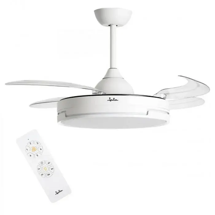 Ventilateur de plafond - JATA - JVTE4240 - 42 W - Ø 104 cm - 6 vitesses — coloris Blanc