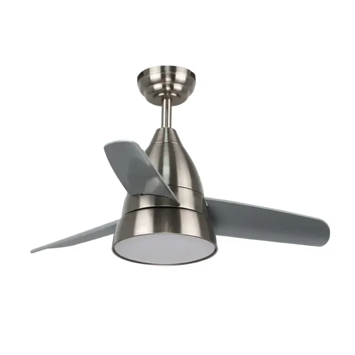 Ventilateur de plafond LED Nickel Silence - Ledme - LM8807
