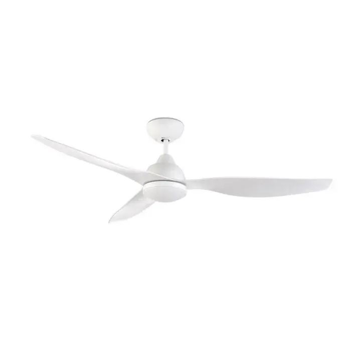 Ventilateur de plafond - LEDS C4 - Nepal - 132 cm - 3 pales - Lumière LED blanc chaud