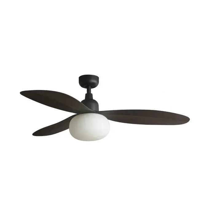 Ventilateur de plafond PALMA M marron avec lumière