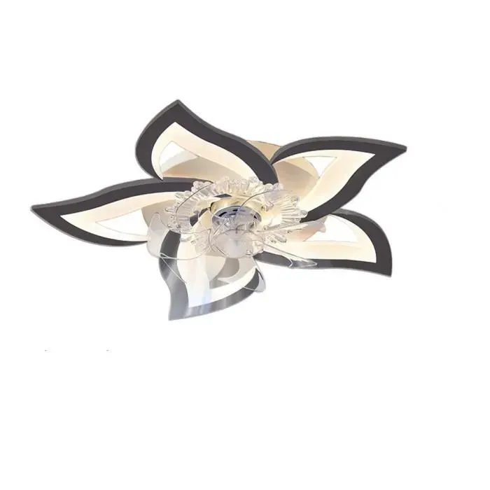 Ventilateur de Plafond - PRUMYA - 69 cm - Lumière LED Dimmable - 6 Vitesses - Télécommande