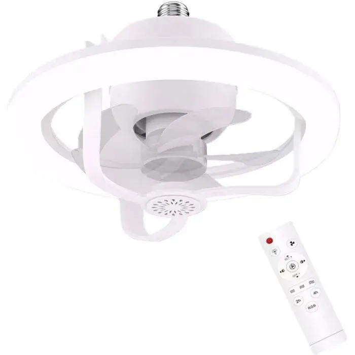 Ventilateur de plafond - PZCC - PZCC - 50W - Télécommande - Rotation 360°