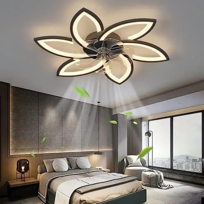 Ventilateur de Plafond - RUMOCOVO - K-7 - Silencieux - Télécommande - LED Dimmable