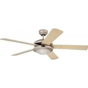 Ventilateur de plafond - Westinghouse - COMET - Diamètre 132 cm - Lumière intégrée - Couleur Beige