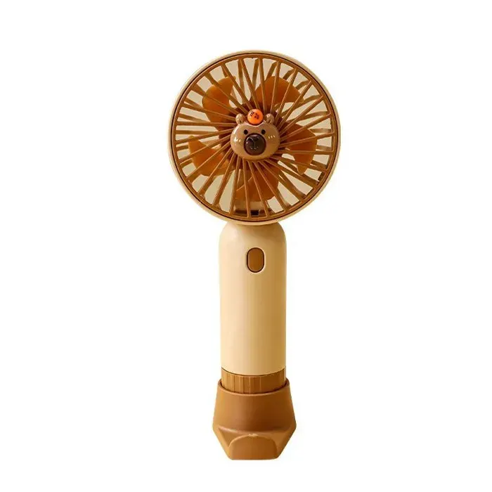 Ventilateur de poche Charge USB Silencieux Bureau et études Capibara