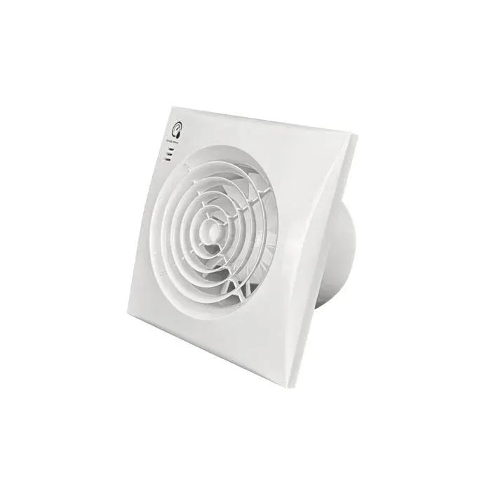 Ventilateur de salle de bain NORTADA HOKURO ORU WP-100 H avec hygrostat et minuterie blanc