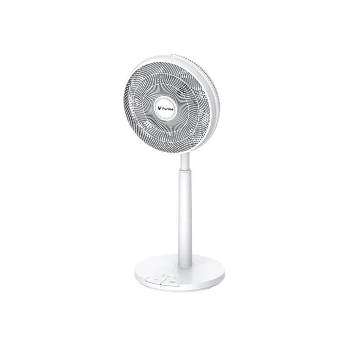 Ventilateur de sol DC avec batterie et 9 pales