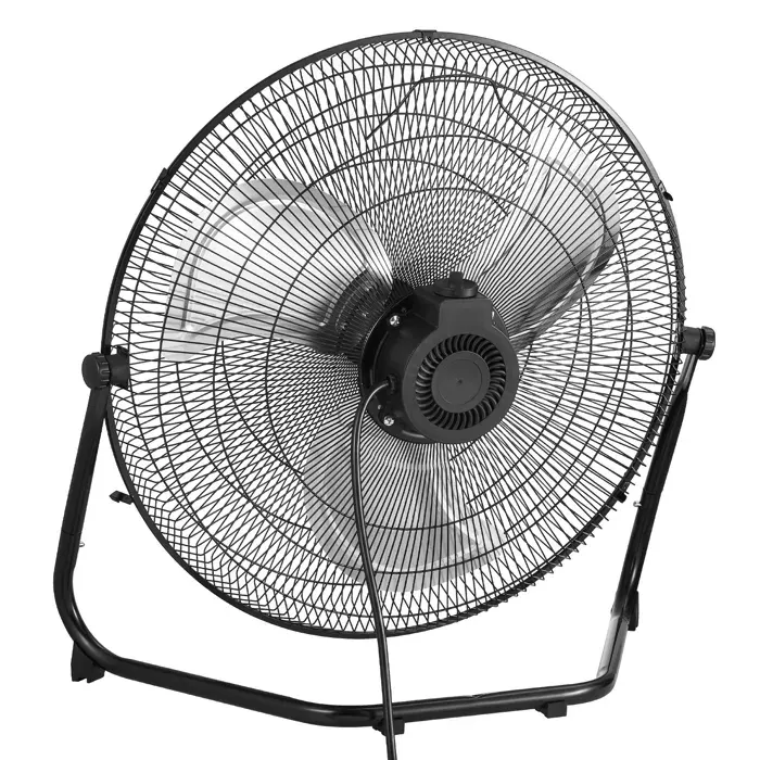 Ventilateur de Sol - DUOKU - 20 Pouces - 3 Vitesses - Débit dair 4800 pi³/min - Inclinaison 360°
