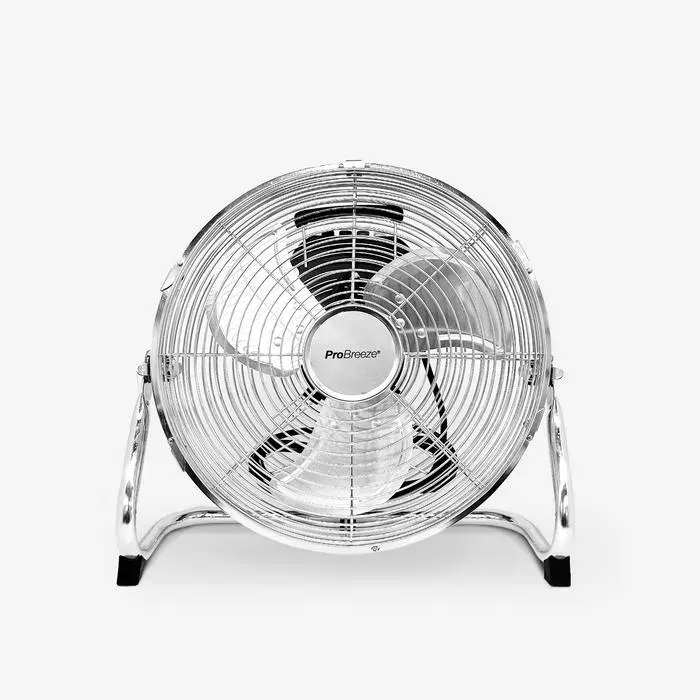 Ventilateur de Sol - Pro Breeze - 305 cm - 120W - 3 vitesses - Inox