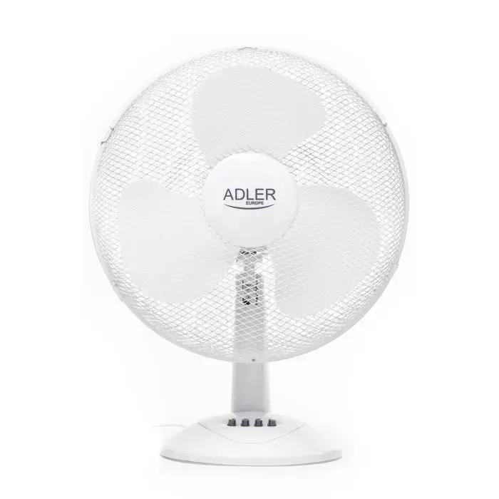 Ventilateur de table - ADLER - AD 7304 - 40 cm - 90W - 3 vitesses