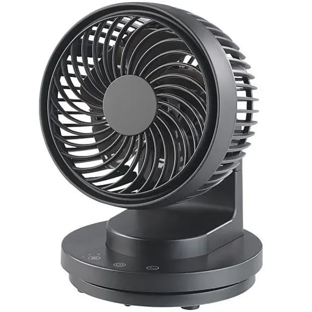 Ventilateur de table - Sichler - VT-120.T - 5 W - 3 niveaux de vitesse - Oscillation 80°
