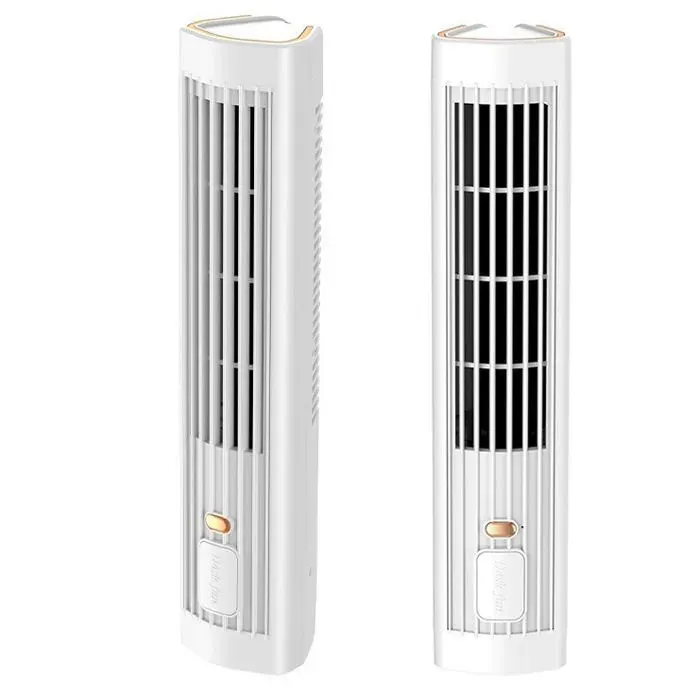 Ventilateur de Table USB 3 Vitesses Silencieux ABS Refroidissement Bureau Circulation Station de Travail Charge Intégrée