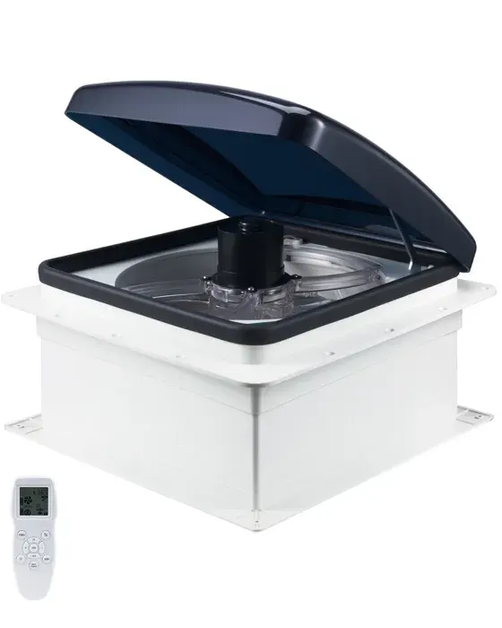 Ventilateur de toit pour camping-car - VEVOR - HQS-36AY - 12 V 22 W - 10 vitesses - Capteur de pluie