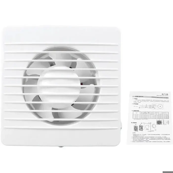 Ventilateur déchappement Plafond de salle de bain Extracteur Ventilation de cuisine Ventilation murale puissante M
