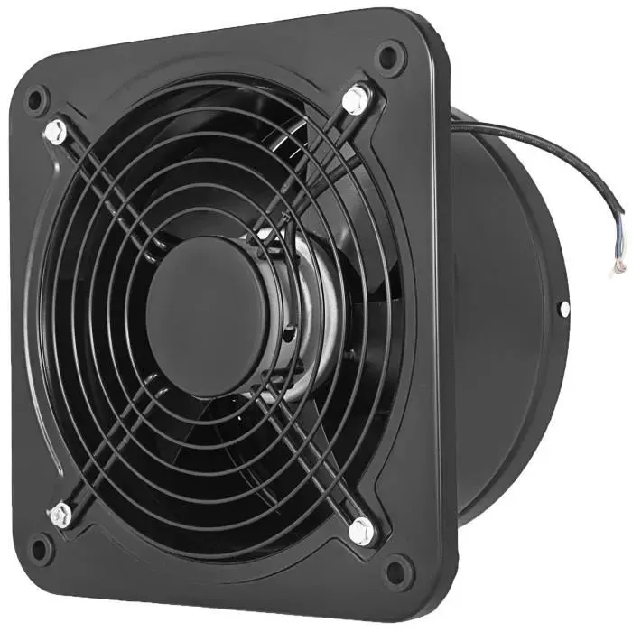 Ventilateur dExtraction - VEVOR - 250 mm - 125 W - 2030 m³-h - Murale