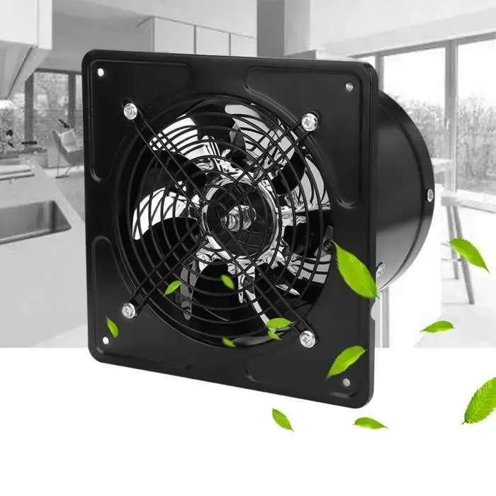 Ventilateur dextraction - VVIKIZY - 6in - 190mm - 40W - 220V - Noir