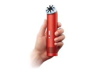 Ventilateur Dyson Hushjet mini Cool Rouge Cornaline — vue 2