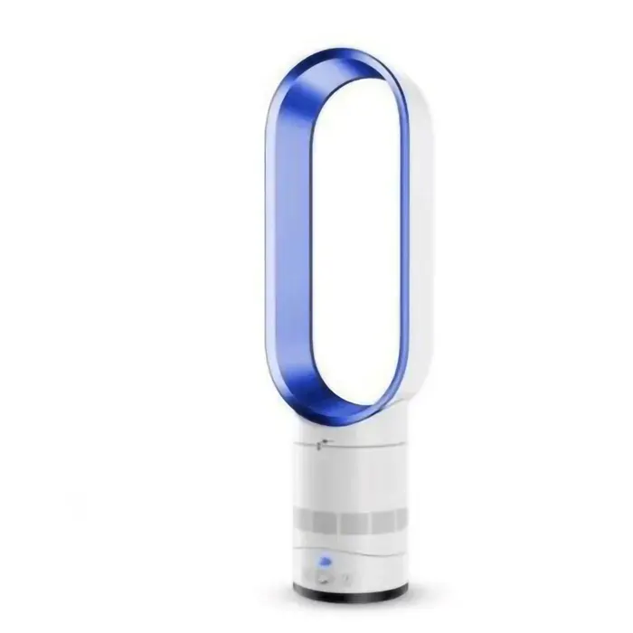 Ventilateur électrique sans pales Purification dair Ultra silencieux télécommande sol Ellipse pour maison dortoir ble