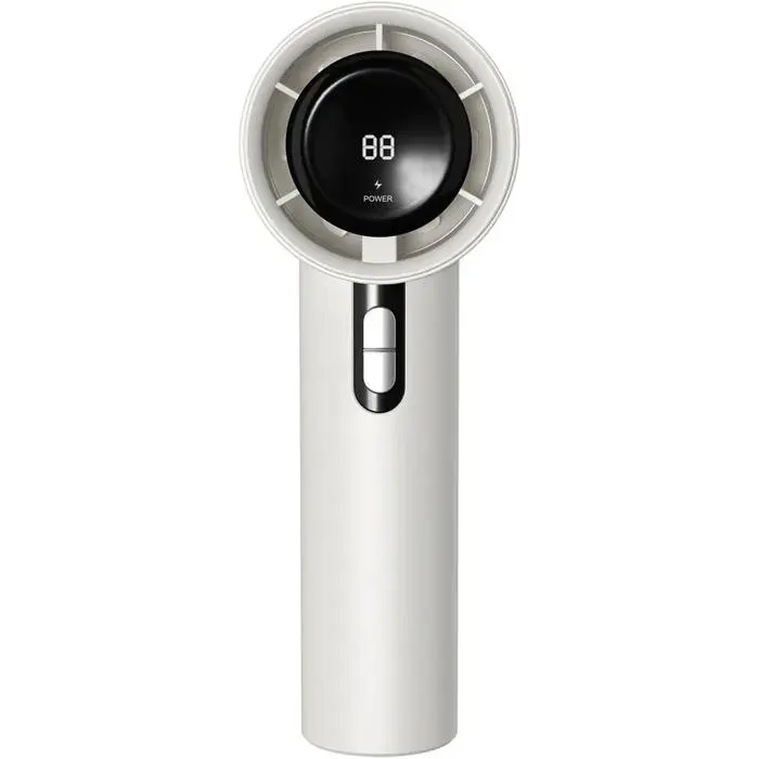 Ventilateur-Éventail à main-Mini ventilateur-Éventail à main rechargeable-Éventail portableVentilateur puissant-Rechargeable -Avec