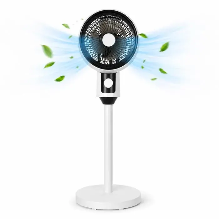 Ventilateur - Générique - Standard - 3 vitesses - 3 modes - Oscillation et inclinaison réglables