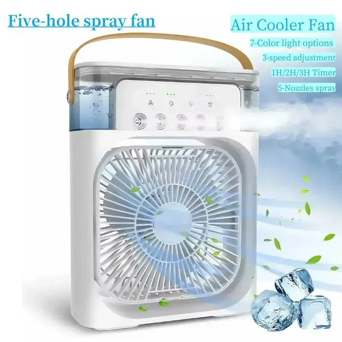 Ventilateur humidificateur Portable 3 en 1 climat ur domestique petit refroidisseur dair ventilateur électrique USB[MM26]