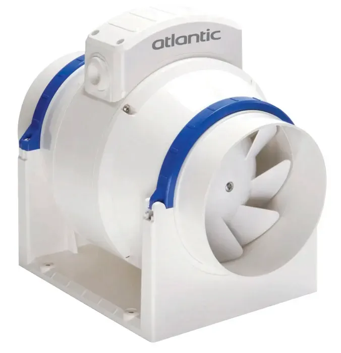 Ventilateur individuel permanent en conduits diamètre 100 - Atlantic - VCM EASY 100 3V