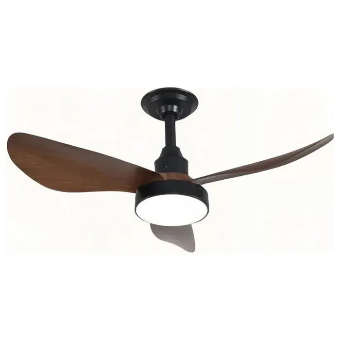 Ventilateur Lampe Plafond 82cm Lustre LED Amovible de Silencieux Design Contemporain pour Salon Salle à