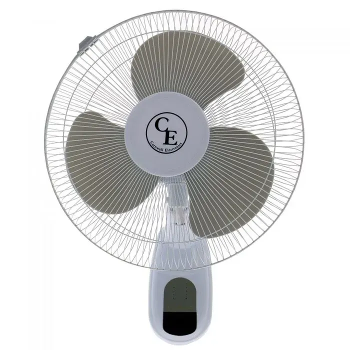 Ventilateur mural 45W + télecommande - CORNWALL Electronics
