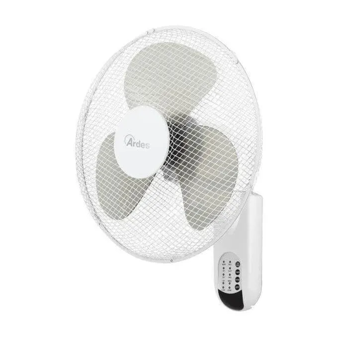 Ventilateur mural - ARDES - AR5W40RW - 40 cm - Télécommande - Blanc