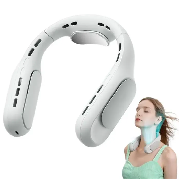 Ventilateur Personnel - AZWIX - Modèle USB - 4 Vitesses - Portable - Gris