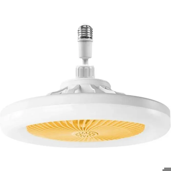 Ventilateur plafond avec lumière - PZCC - PZCC - Télécommande - Silencieux - Minuterie réglable