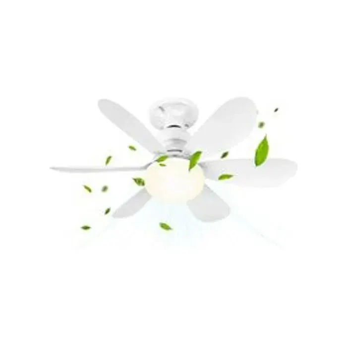 Ventilateur plafond LED – 2-en-1 télécommandé silencieux