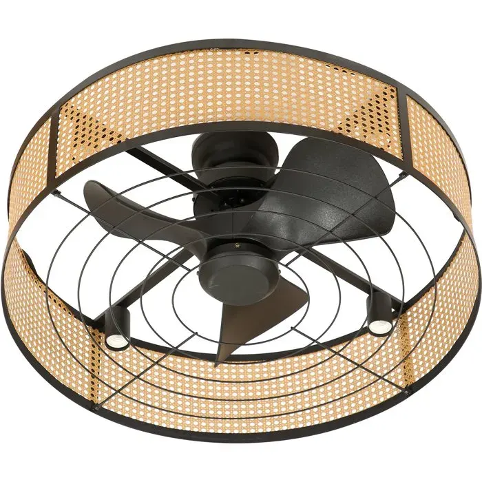 Ventilateur - Plafonnier - FARELEK - Solambra Ø59 cm - 4xE27