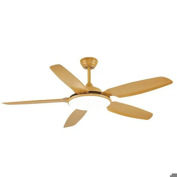 Ventilateur Plafonnier LED 132 cm – DC Silencieux 6 Vitesses Télécommande Lumière 3 Couleurs